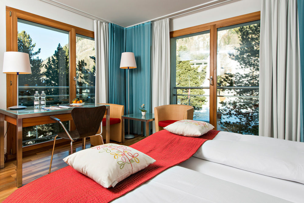 Hotel Allegra 3 Stern Superior Pontresina Bagian luar foto