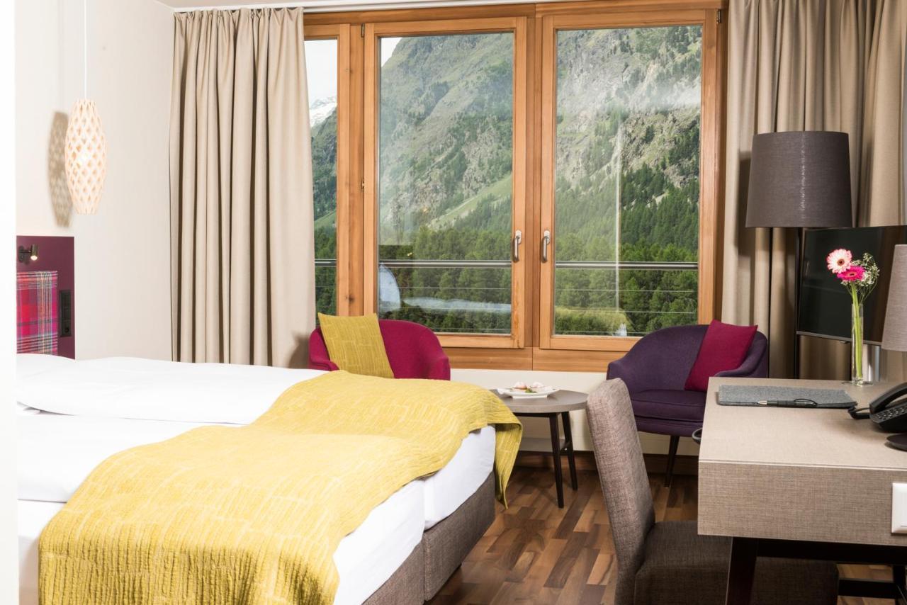 Hotel Allegra 3 Stern Superior Pontresina Bagian luar foto